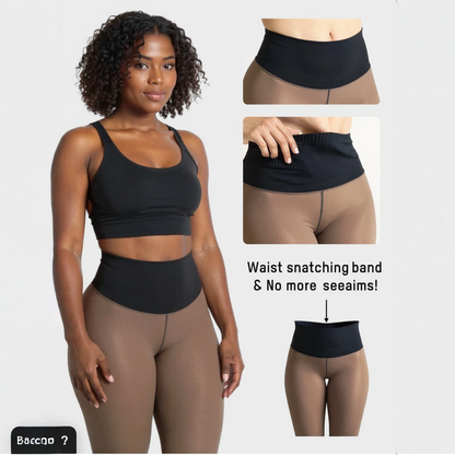 Viral One-Seam Shaping Fleece Leggings