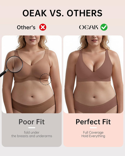 Elevate Comfort Wireless Deep V Bra™