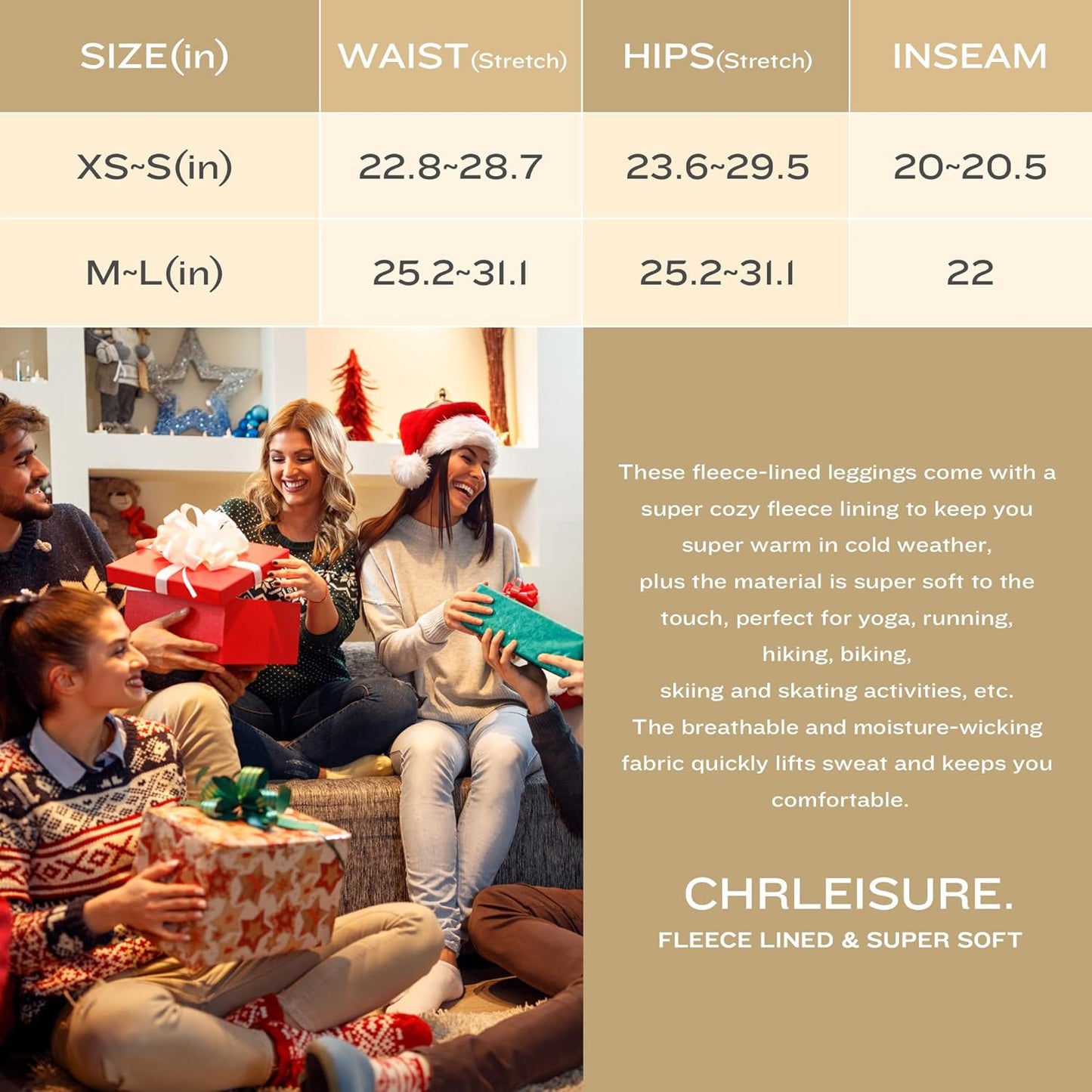 Fleece-Lined Luxury Tights™